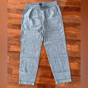 J.Crew Chambray color cotton pants size 2